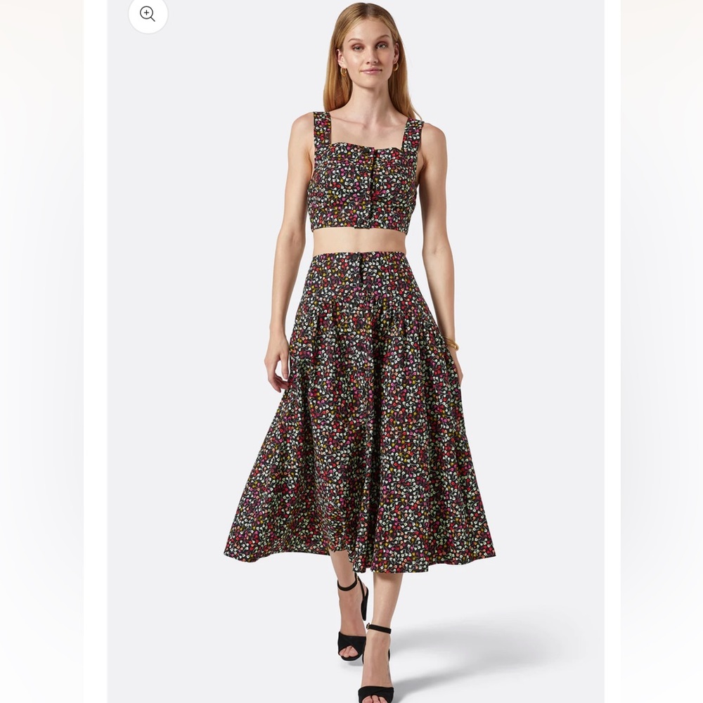 Joie Brixerley midi cotton skirt size 6 NWT